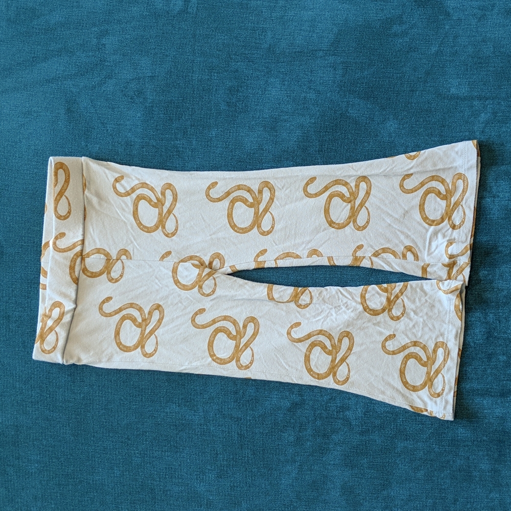 Kate Quinn Snake Bell Bottom Pants